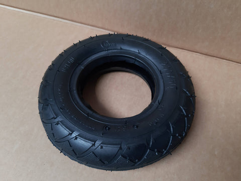 8" tire with wobble
